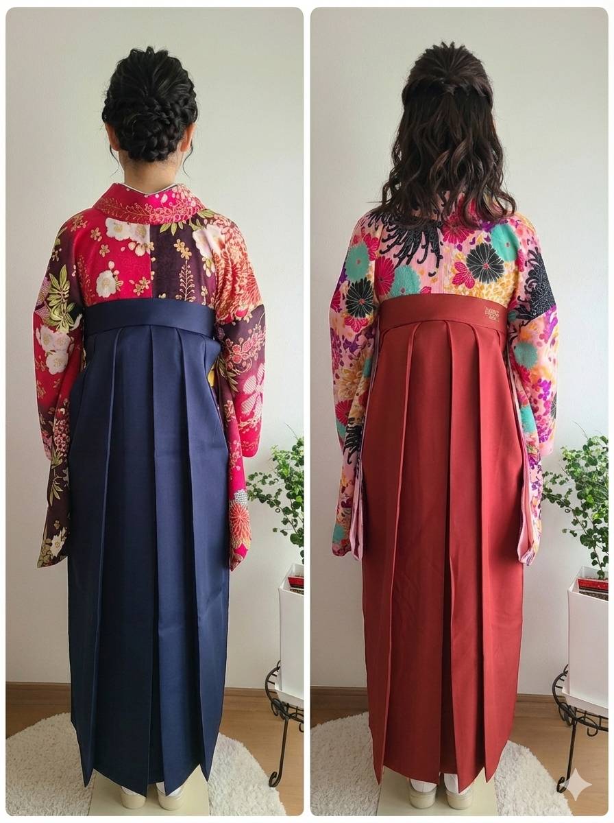 卒業袴着装の女性2